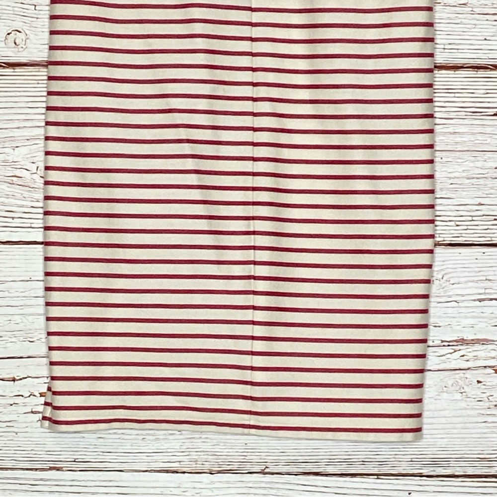 Madewell Striped Vacances Dress Red and White Sz XXS - Picture 14 of 16